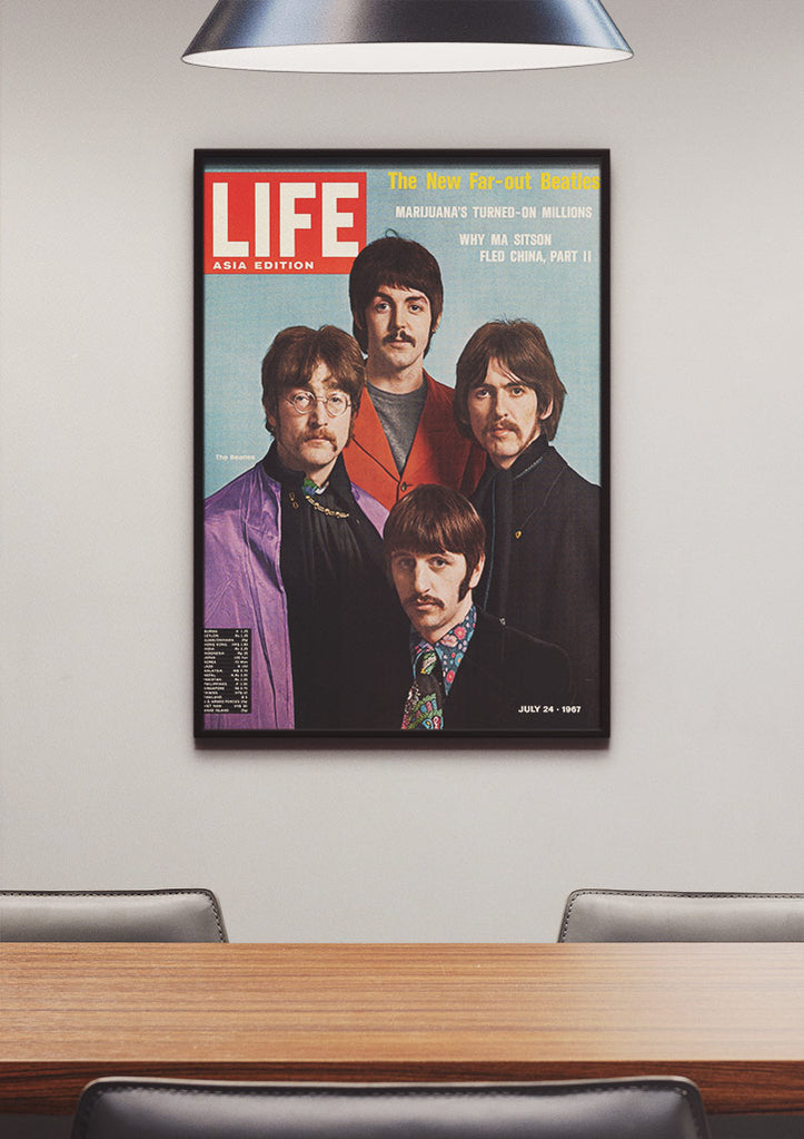 The Beatles Vintage Magazine Cover