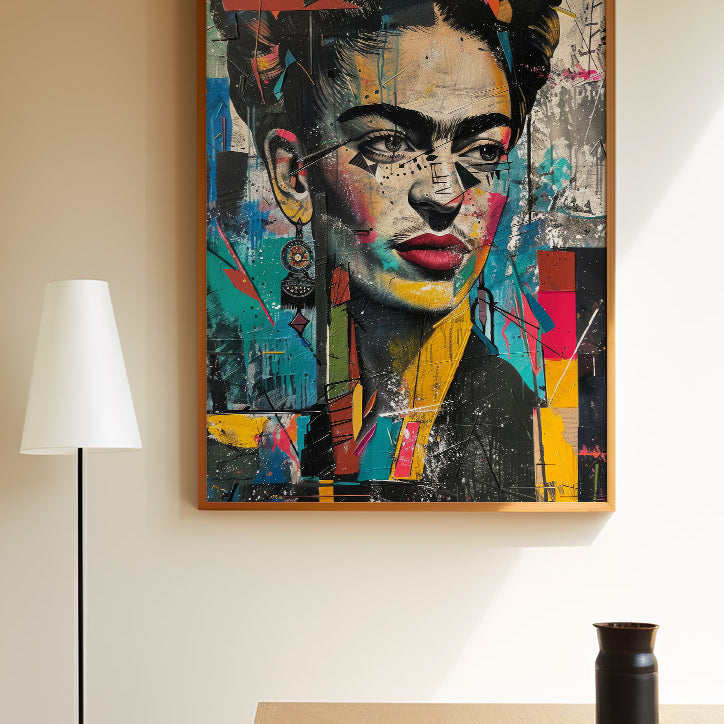 Frida Kahlo Modern Art Portrait