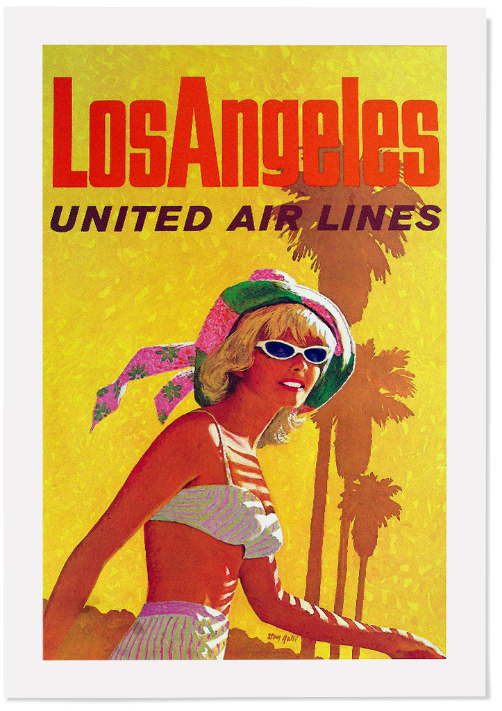 Los Angeles Travel Poster