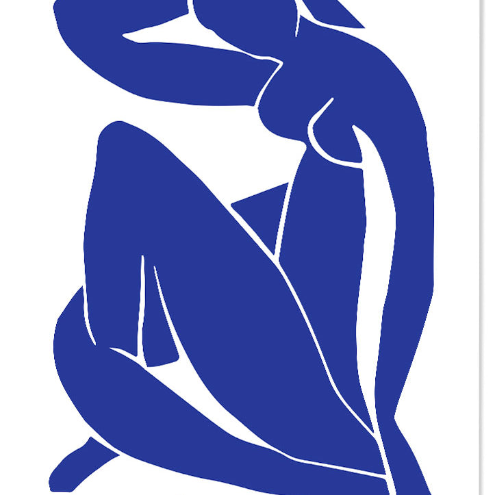 Henri Matisse Blue Nude Cut-Out Art Print