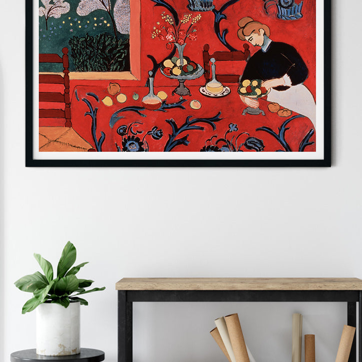 The Dessert: Harmony in Red by Henri Matisse