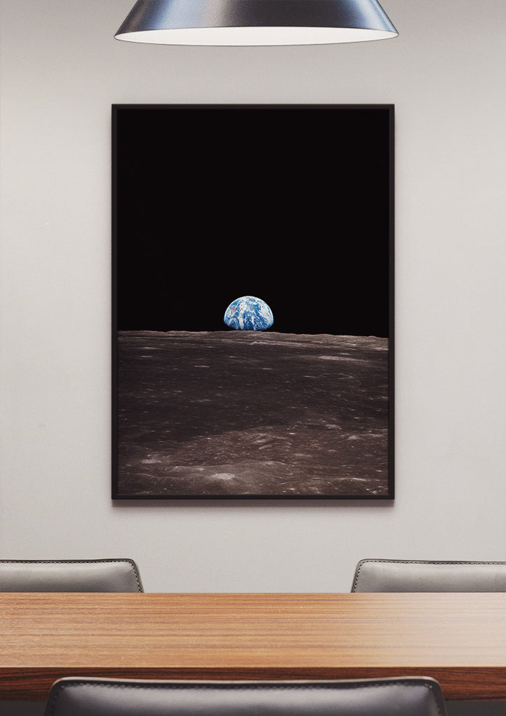 Earthrise by NASA Poster