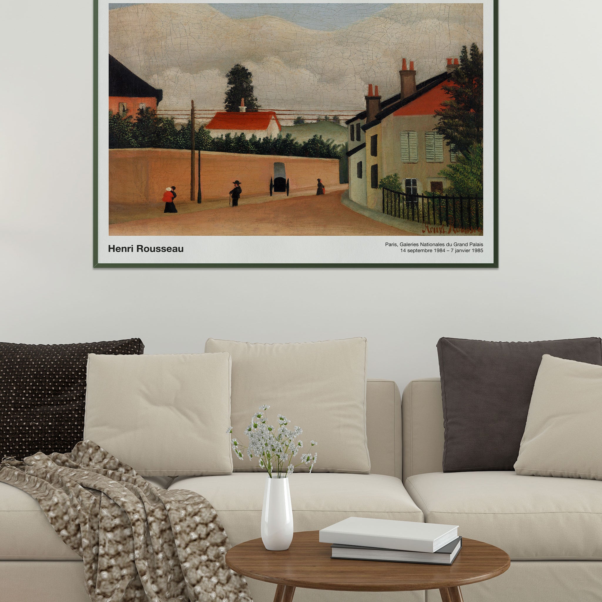 Henri Rousseau - Outskirts of Paris Exhibition Poster