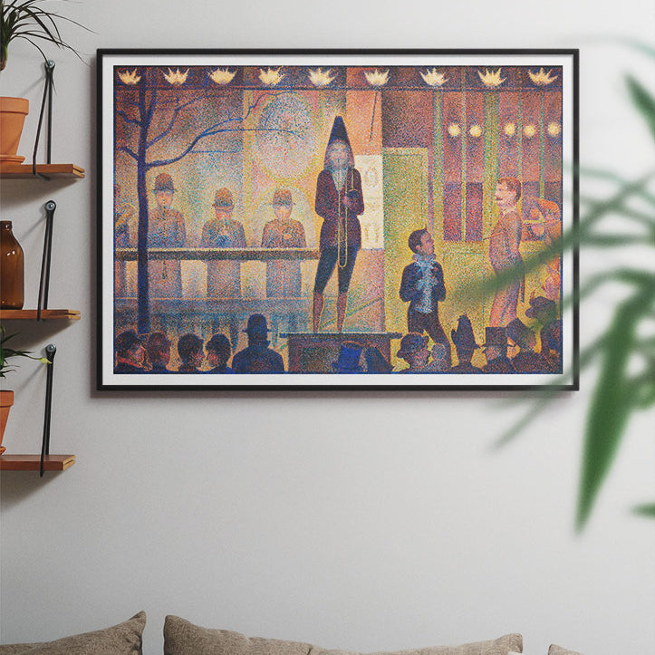 Georges Seurat - Circus Sideshow