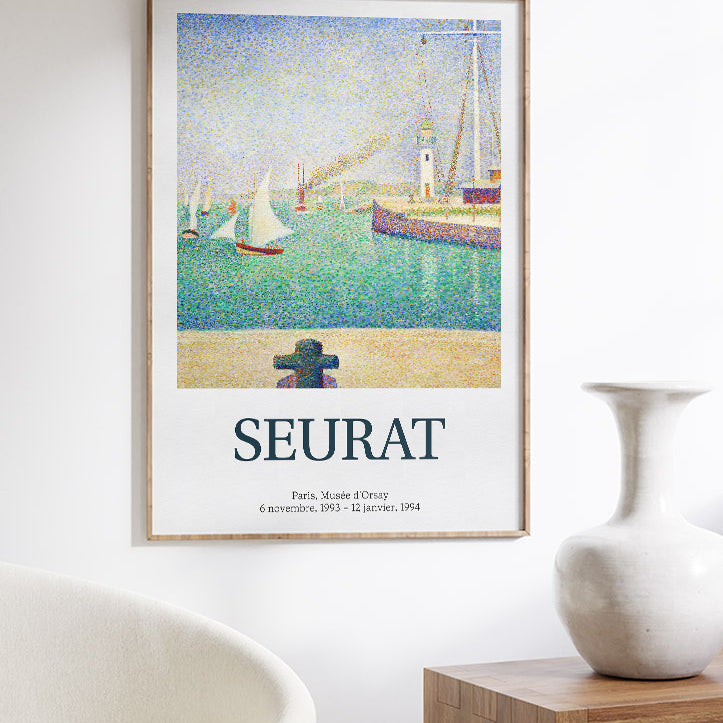 Georges Seurat - Entrance of The Port of Honfleur