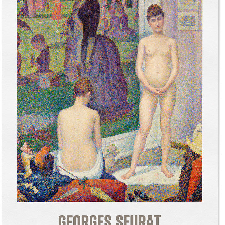 Georges Seurat Exhibition Poster - Models
