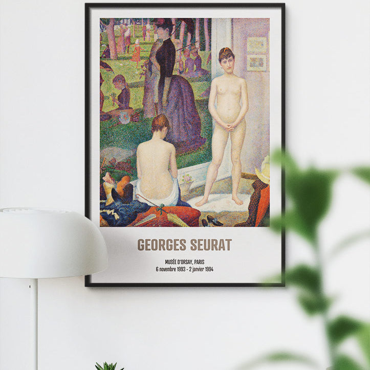 Georges Seurat Exhibition Poster - Models