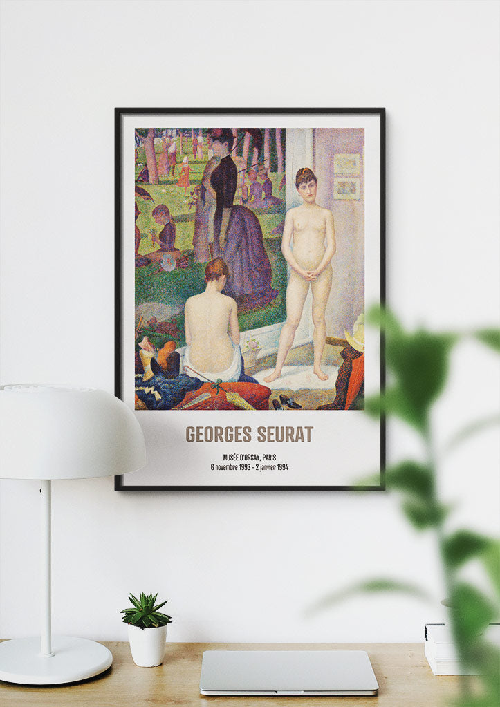 Georges Seurat Exhibition Poster - Models