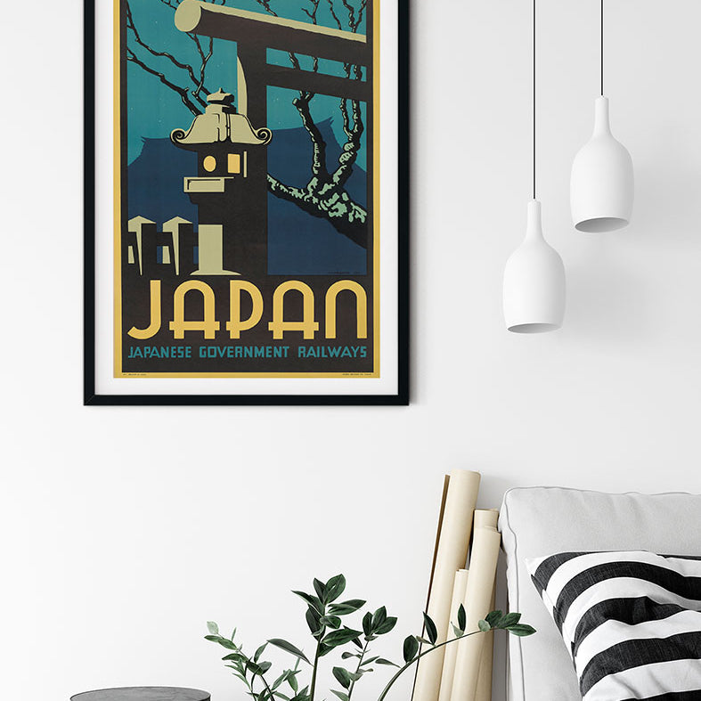 Traditional Japanese Travel Poster