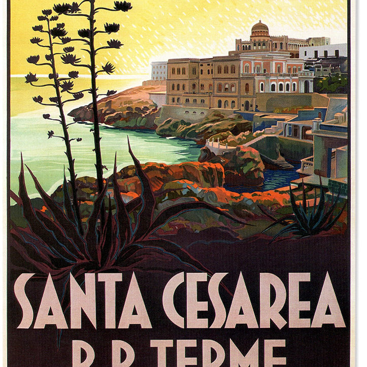 Santa Ceasarea Travel Poster