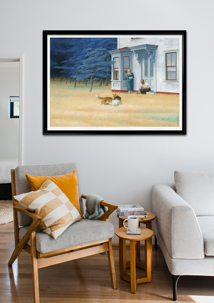 Edward Hopper - Cape Cod Evening Art Print