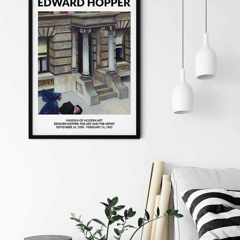 Edward Hopper New York Pavements Art Print
