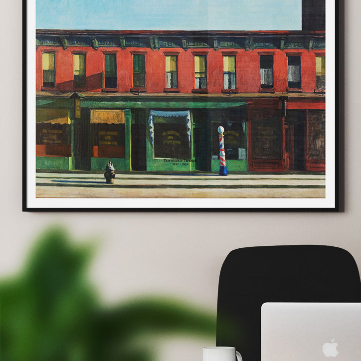 Early Sunday Morning by Edward Hopper