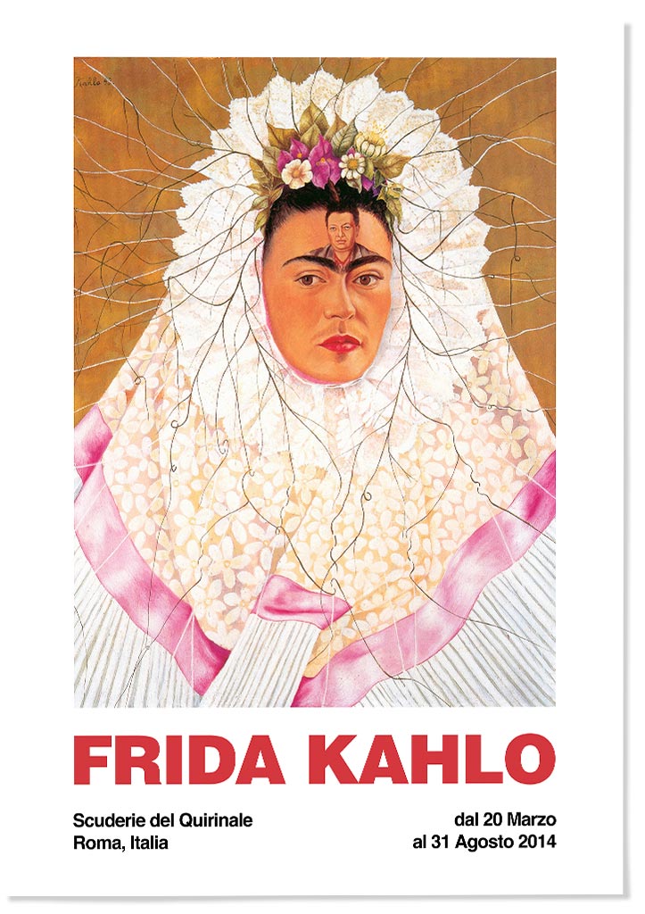 Frida Kahlo Exhibition Poster - Diego on my Mind