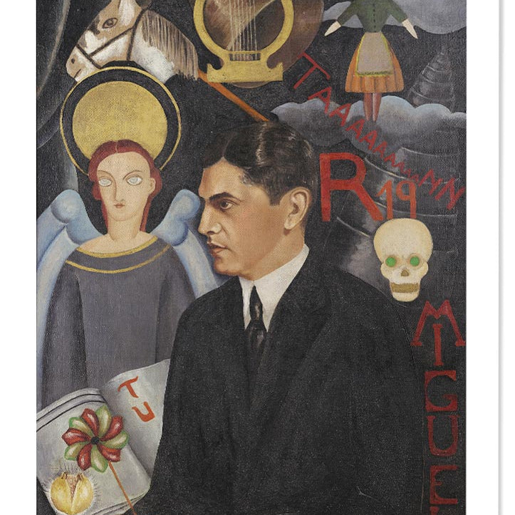 Frida Kahlo Print - Portrait of Miguel N. Lira