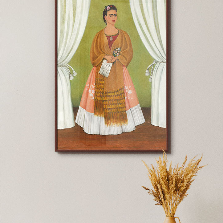 Self-Portrait Dedicated to Leon Trotsky by Frida Kahlo