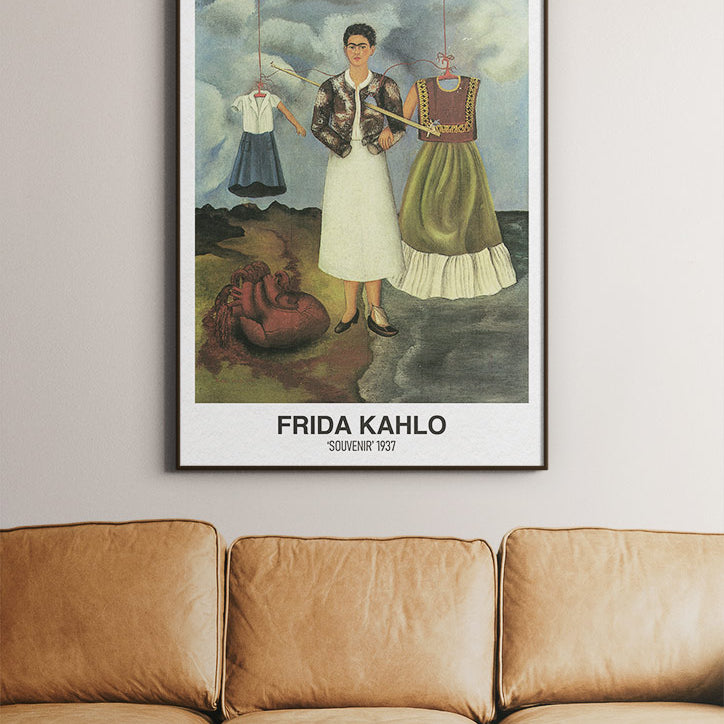 Frida Kahlo Exhibition Poster  Souvenir