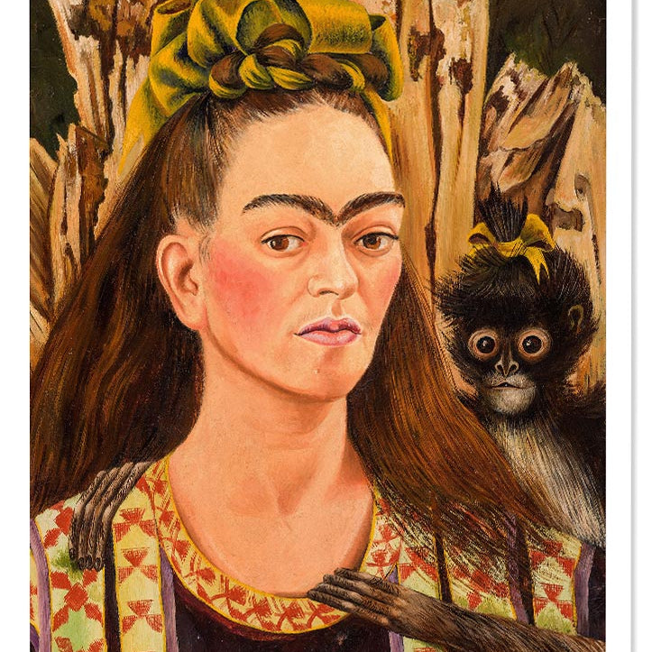 Frida Kahlo - Self-Portrait with Monkey