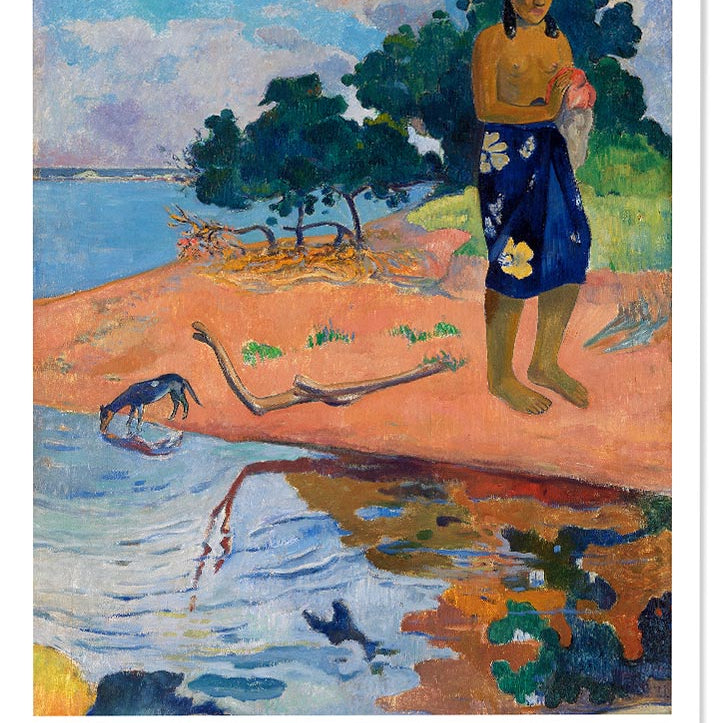 Paul Gauguin Exhibition Poster - Haere Pape