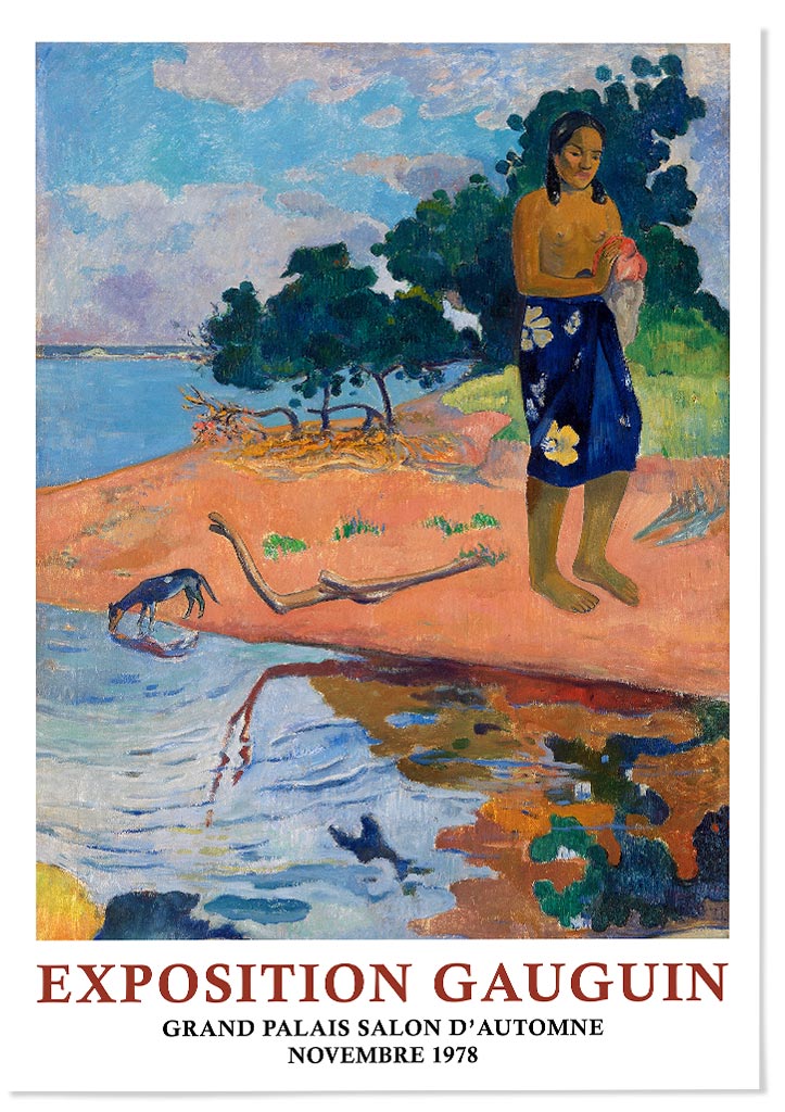 Paul Gauguin Exhibition Poster - Haere Pape