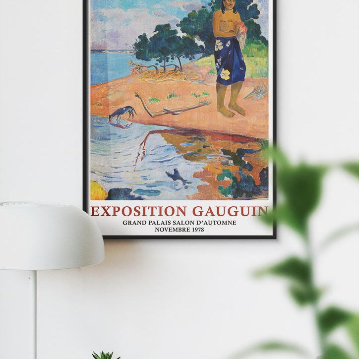 Paul Gauguin Exhibition Poster - Haere Pape