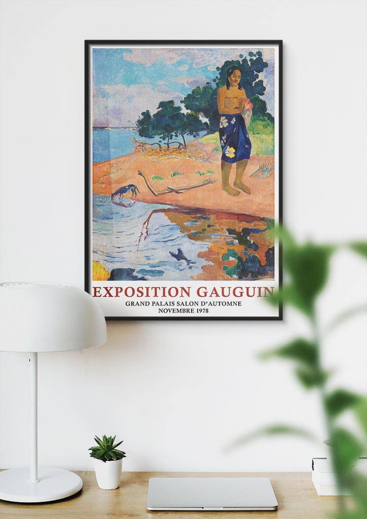Paul Gauguin Exhibition Poster - Haere Pape