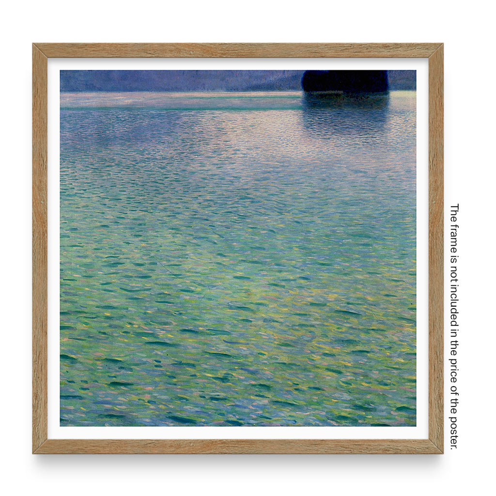 Island in the Attersee by Gustav Klimt Art Print