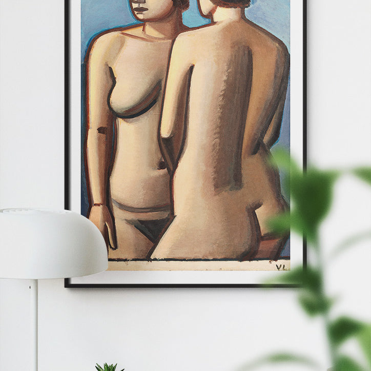 Vilhelm Lundstrom - To Staende Modeller