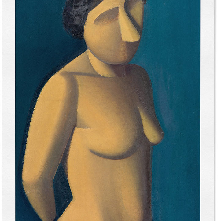 Vilhelm Lundstrom Art Print - Kvindelig Model