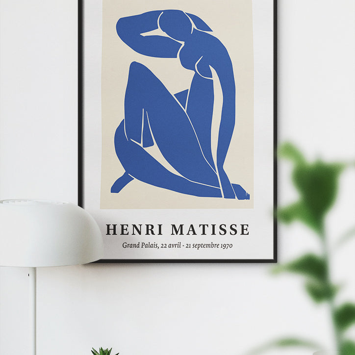 Henri Matisse Cut-Out Print - Blue Nude