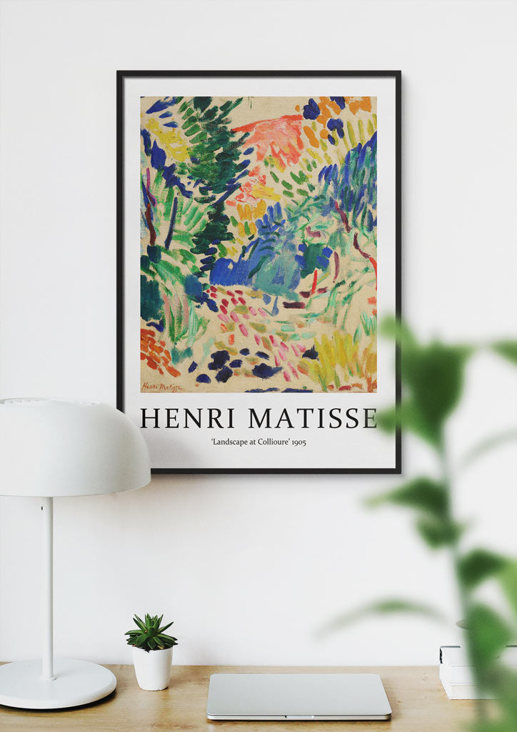 Henri Matisse Art Print - Landscape at Collioure
