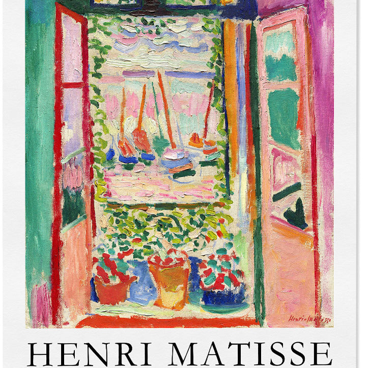 Henri Matisse 'The Open Window' Art Print