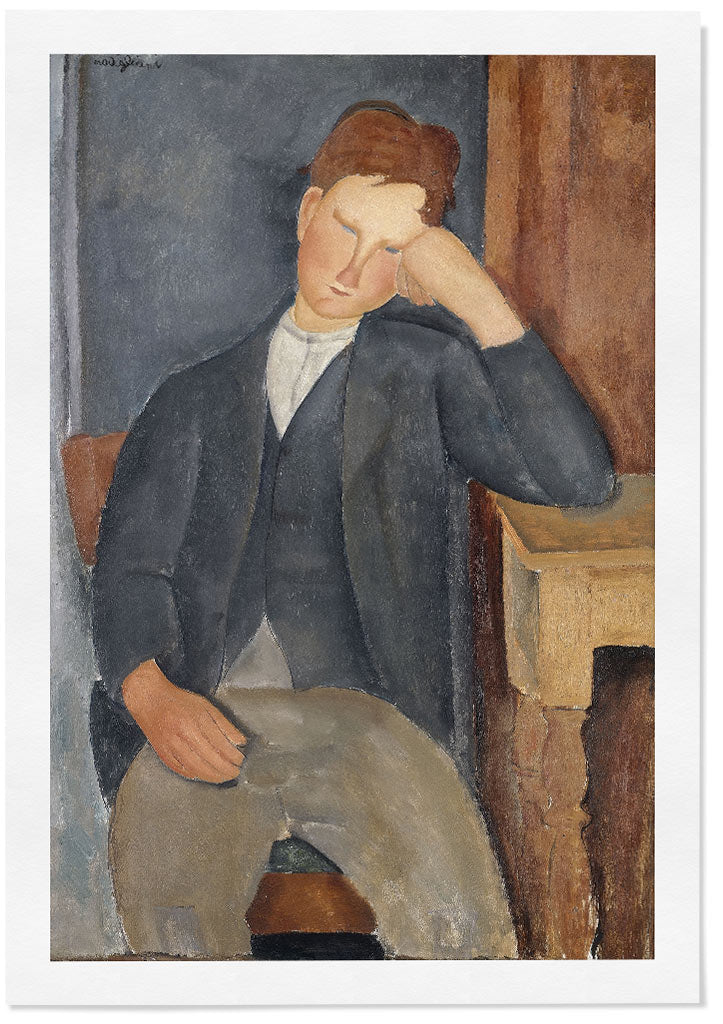 Modigliani Art Print - The Young Apprentice