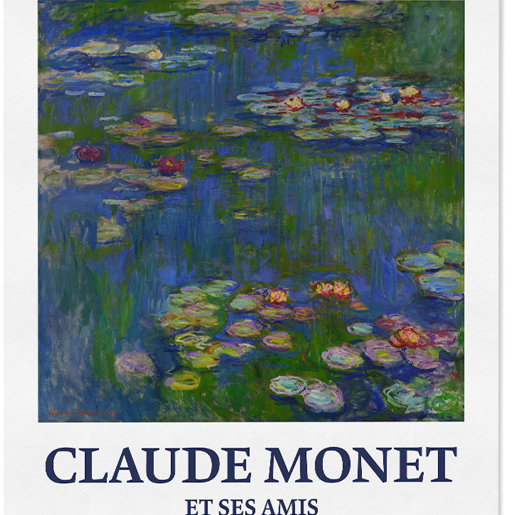 Claude Monet - Water Lilies Art Print (pt.2)