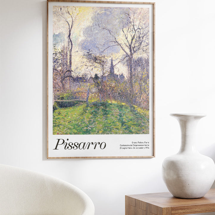 Camille Pissarro Poster - The Bell Tower of Bezincourt