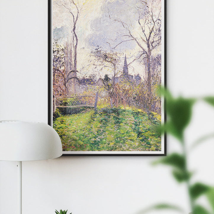 Camille Pissarro - The Bell Tower of Bezincourt