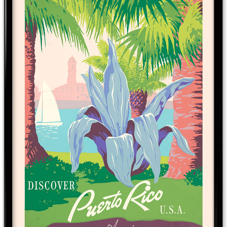 Puerto Rico Travel Poster