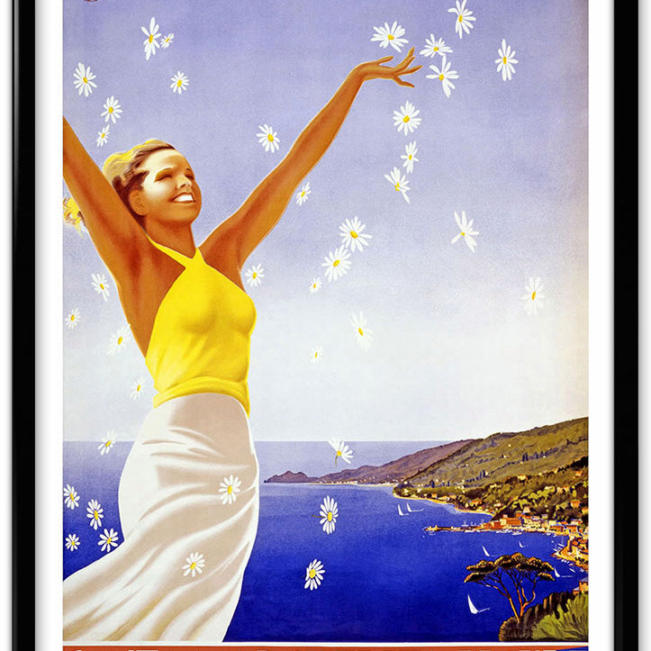 Santa Margherita Travel Poster