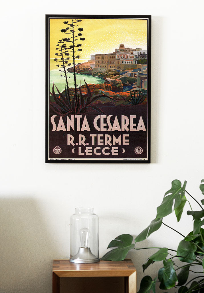 Santa Ceasarea Travel Poster