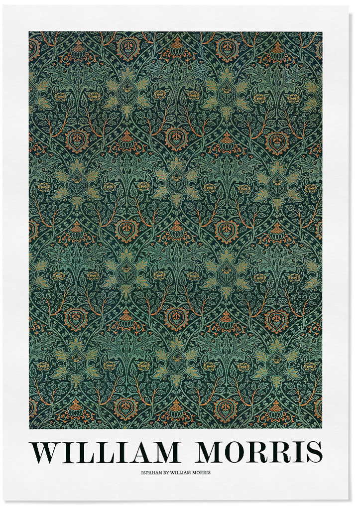 Ispahan Art Print by William Morris