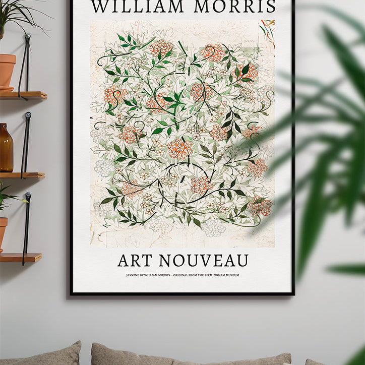 William Morris Jasmine Art Print