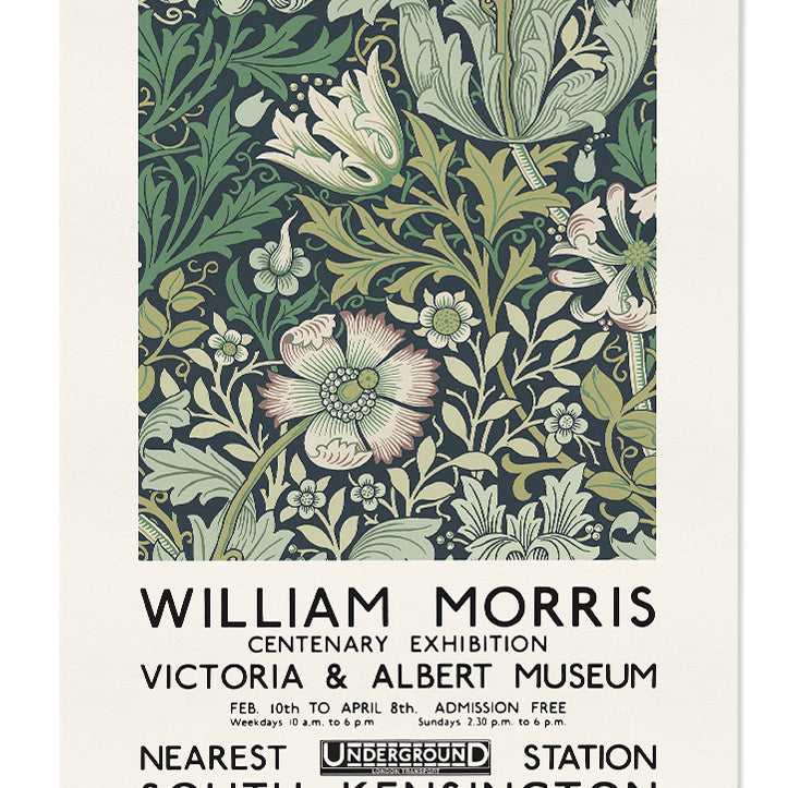 William Morris Print Set - Compton