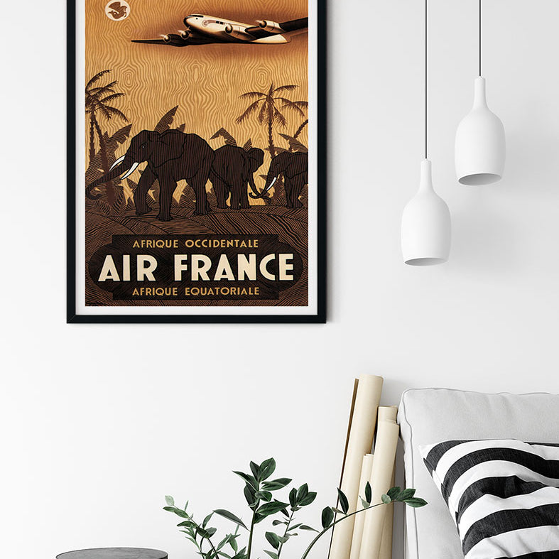 Vintage Travel Poster Africa