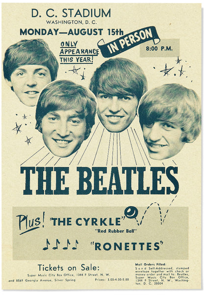 The Beatles USA Tour Poster 1966 – Posterist