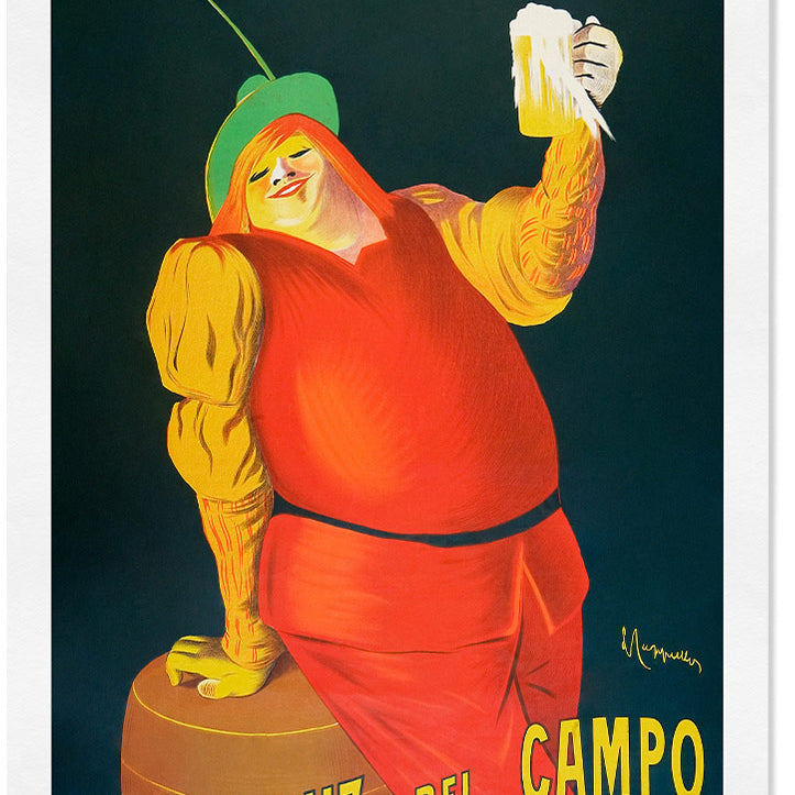 Leonetto Cappiello - Cruz del Campo Beer Poster