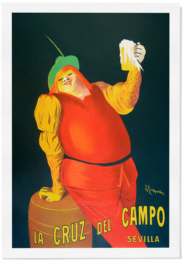 Leonetto Cappiello - Cruz del Campo Beer Poster