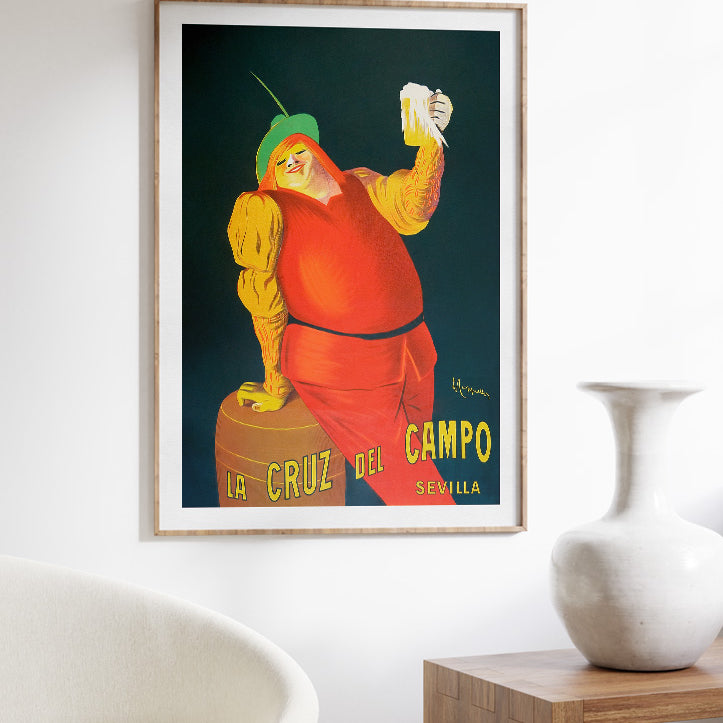 Leonetto Cappiello - Cruz del Campo Beer Poster