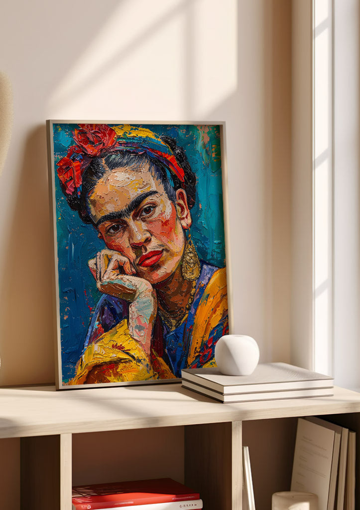 Frida Kahlo Impressionist Portrait