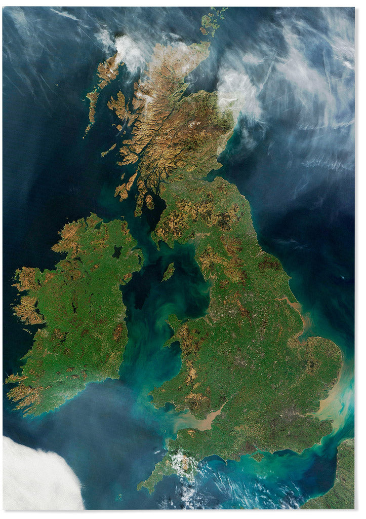 Satellite Picture of the British Isles