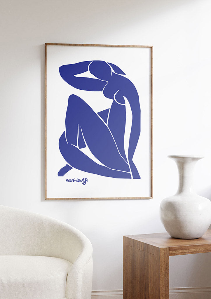 Henri Matisse Blue Nude Cut-Out Art Print